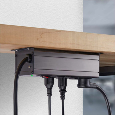 StarTech.com 6-Outlet Industrial Power Strip 125V/15A, EMI/RFI Isolation, Surge Protection, Mountable PDU, 8ft NEMA 5-15P Cord, UL Listed — 6N515S8-POWER-STRIP