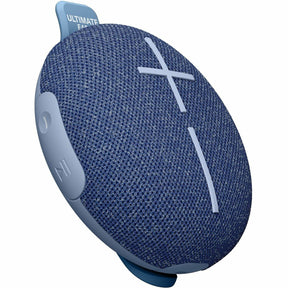 ULTIMATE EARS MINIROLL Ultra-Portable Waterproof Bluetooth Speaker, Big Bass, IP67 Dustproof, 131 ft (40 m) Range - Majestic Blue — 984-002020