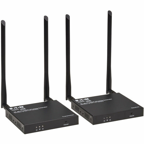 Eaton Tripp Lite Series HDMI over Wireless Extender Kit w IR, 4K 60 Hz, Wireless HDMI, Switchable Channel, Up to 164 ft. (50 m) — B127-1A1-WHD3