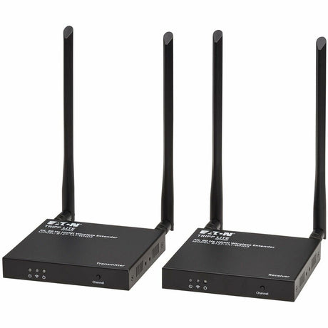 Eaton Tripp Lite Series HDMI over Wireless Extender Kit w IR, 4K 60 Hz, Wireless HDMI, Switchable Channel, Up to 164 ft. (50 m) — B127-1A1-WHD3
