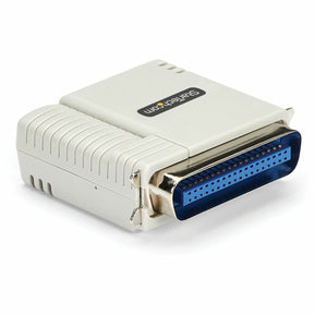 StarTech.com Ethernet to Parallel Network Print Server, 10/100Mbps LAN, WebUI Enabled, Centronics Ethernet Printer Server Adapter, Enhances Legacy Printer — PM1115P3