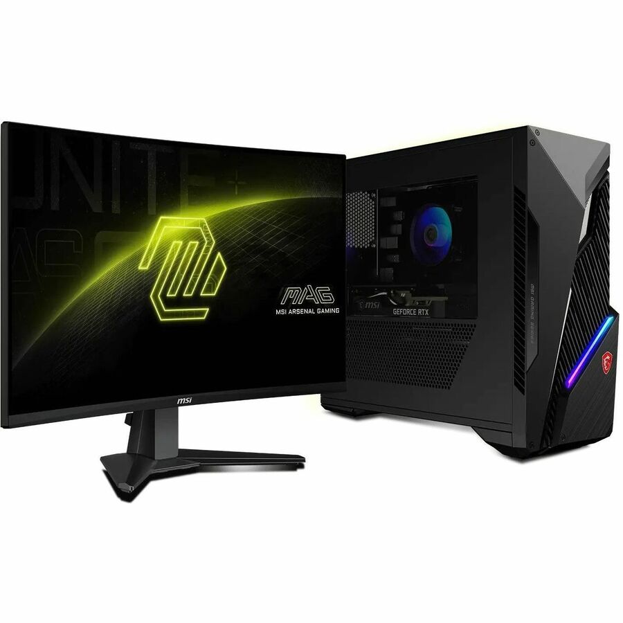 MSI MAG 32C6X 32" Class Full HD Curved Screen Gaming LED Monitor - 16:9 - Black — MAG32C6X