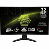 MSI MAG 32C6X 32" Class Full HD Curved Screen Gaming LED Monitor - 16:9 - Black — MAG32C6X
