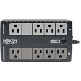 Eaton Tripp Lite Series 550VA 300W Standby UPS - 8 NEMA 5-15R Outlets, 120V, 50/60 Hz, DB9, 5-15P Plug, Desktop/Wall Mount — INTERNET550SER