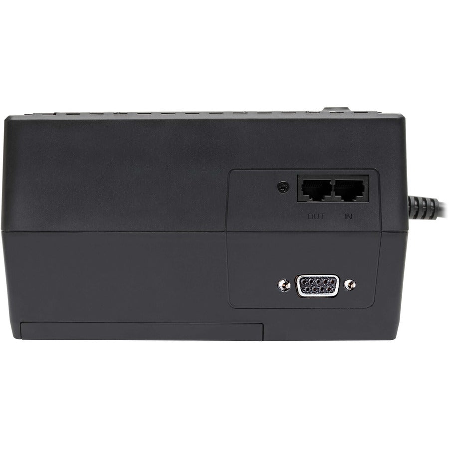 Eaton Tripp Lite Series 550VA 300W Standby UPS - 8 NEMA 5-15R Outlets, 120V, 50/60 Hz, DB9, 5-15P Plug, Desktop/Wall Mount — INTERNET550SER