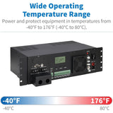Eaton Tripp Lite Series 120VAC 24VDC 2000VA 1600W Extreme Temperature Network UPS for Industrial and Traffic Networks, 3U, Hardwire, TAA — SMART1524ET