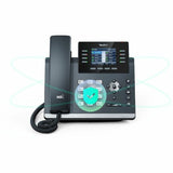 Yealink SIP-T44W IP Phone - Corded - Corded/Cordless - Bluetooth, Wi-Fi - Wall Mountable, Desktop - Classic Gray — 1301213