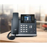 Yealink SIP-T44W IP Phone - Corded - Corded/Cordless - Bluetooth, Wi-Fi - Wall Mountable, Desktop - Classic Gray — 1301213