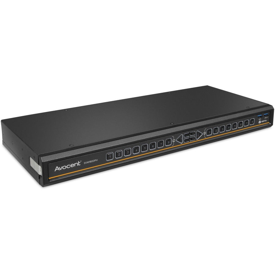 Vertiv Avocent SwitchView Matrix | 8 Port | DisplayPort | HDMI | DVI-D | TAA Compliant — SVM180DPH-400