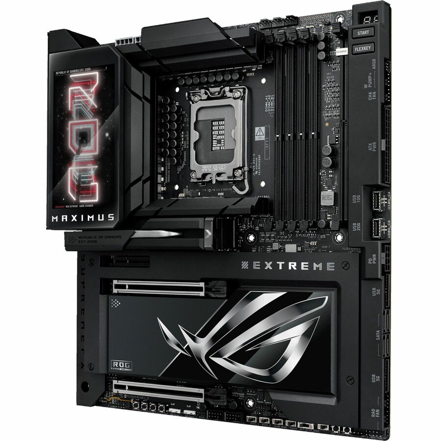 Asus ROG MAXIMUS Z890 EXTREME Gaming Desktop Motherboard - Intel Z890 Chipset - Socket LGA-1851 - Extended ATX — ROG MAXIMUS Z890 EXTREME