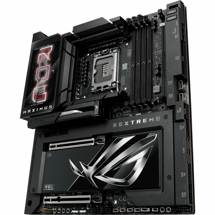 Asus ROG MAXIMUS Z890 EXTREME Gaming Desktop Motherboard - Intel Z890 Chipset - Socket LGA-1851 - Extended ATX — ROG MAXIMUS Z890 EXTREME