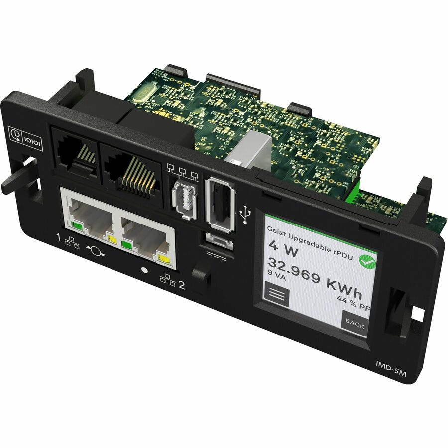 Vertiv Geist Universal Rack PDU with Next-Generation IMD| 32A-63A| 22kW Power Capacity| 208V-415V| (30) Combination C13/C19 outlets | VP4UV0A2