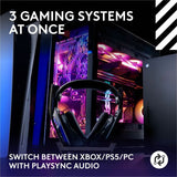 Logitech G Astro A50 LIGHTSPEED Wireless Gaming Headset + Base Station (Gen 5), PRO-G GRAPHENE, 3-System Switching, USB-C to Xbox, PS5, PC/Mac or Nintendo Switch, Bluetooth - Black — 939-002217