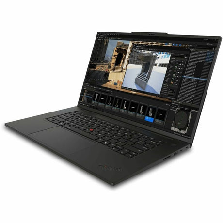Lenovo ThinkPad P1 Gen 7 21KV0007US 16" Touchscreen Notebook - WQUXGA - Intel Core Ultra 7 165H - vPro Technology - Intel Evo Platform - 64 GB - 2 TB SSD - English Keyboard - Black — 21KV0007US
