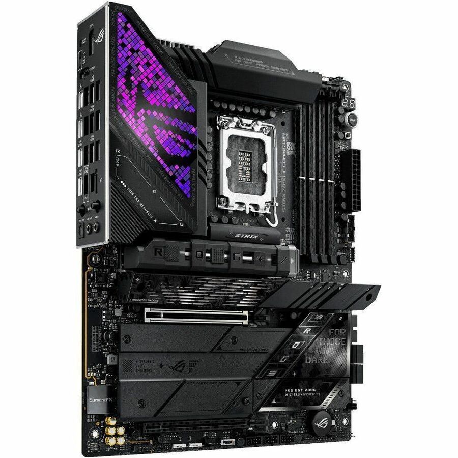 Asus ROG STRIX Z890-E GAMING WIFI Gaming Desktop Motherboard - Intel Z890 Chipset - Socket LGA-1851 - ATX — ROG STRIXZ890-EGAMINGWIFI