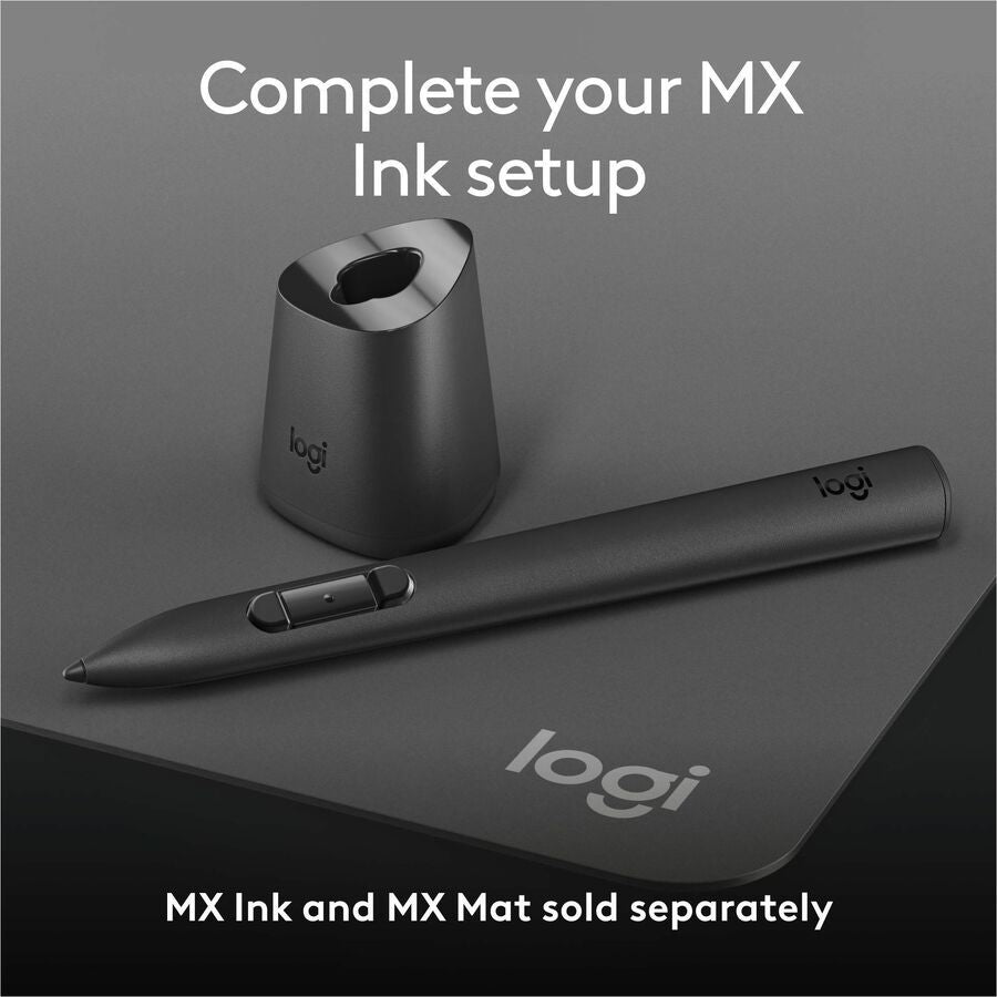Logitech MX Inkwell Charging Dock for MX Ink Mixed-Reality (MR) Stylus - Meta Quest 2, Meta Quest 3, Meta Quest 3S — 914-000086