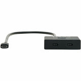 Eaton Tripp Lite Series 2x1 Bi-Directional USB-C Switch - 8K 60 Hz Video, HDCP Passthrough, USB 3.2 Gen 2, 100W PD Charging, Black — U415-002-BDS