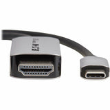 Eaton Tripp Lite Series USB-C to HDMI Active Adapter Cable (M/M) - 8K 60 Hz, 4K 144 Hz, HDR, 4:4:4, HDCP 2.3, Black, 3 ft. (0.9 m) — U444-003-H8K6