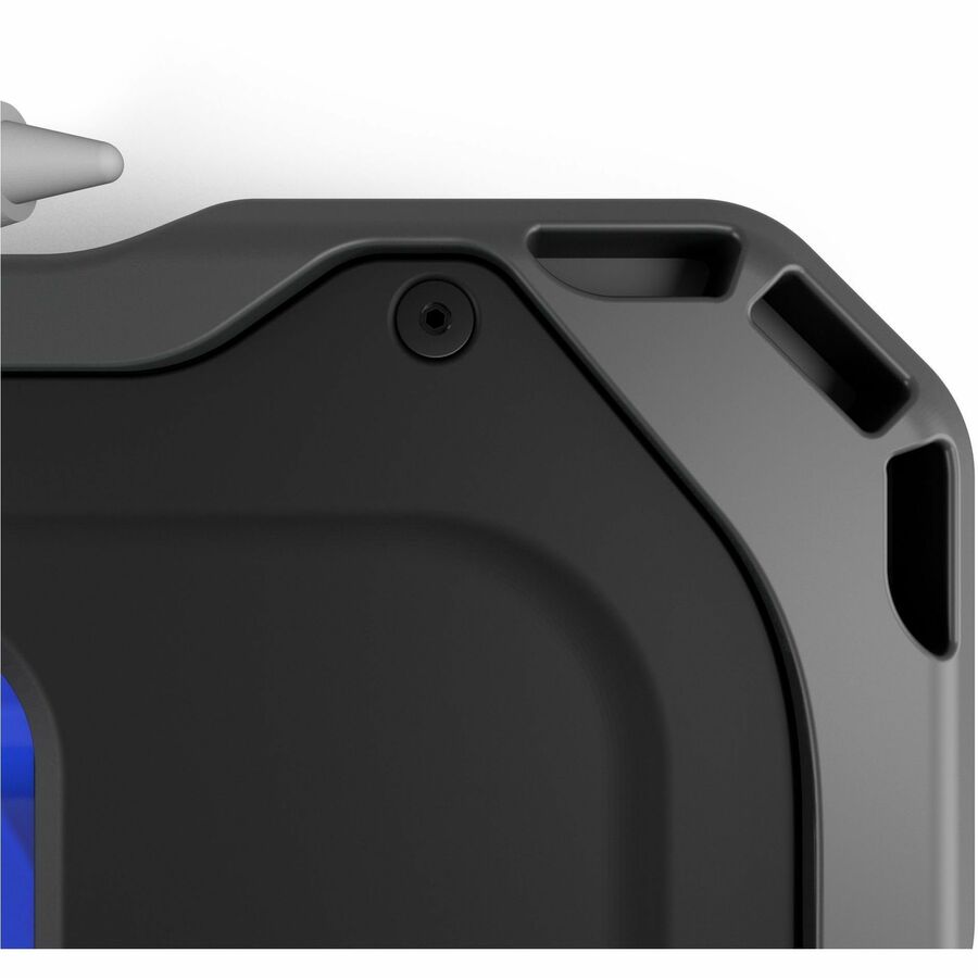 Shield Extreme-X2 for iPad 10 10.9" w/3.5 mm Adapter and Tamper-Resistant Design (2022) (Black Bezel-Gray Case) — APSXX2AIP10BLK