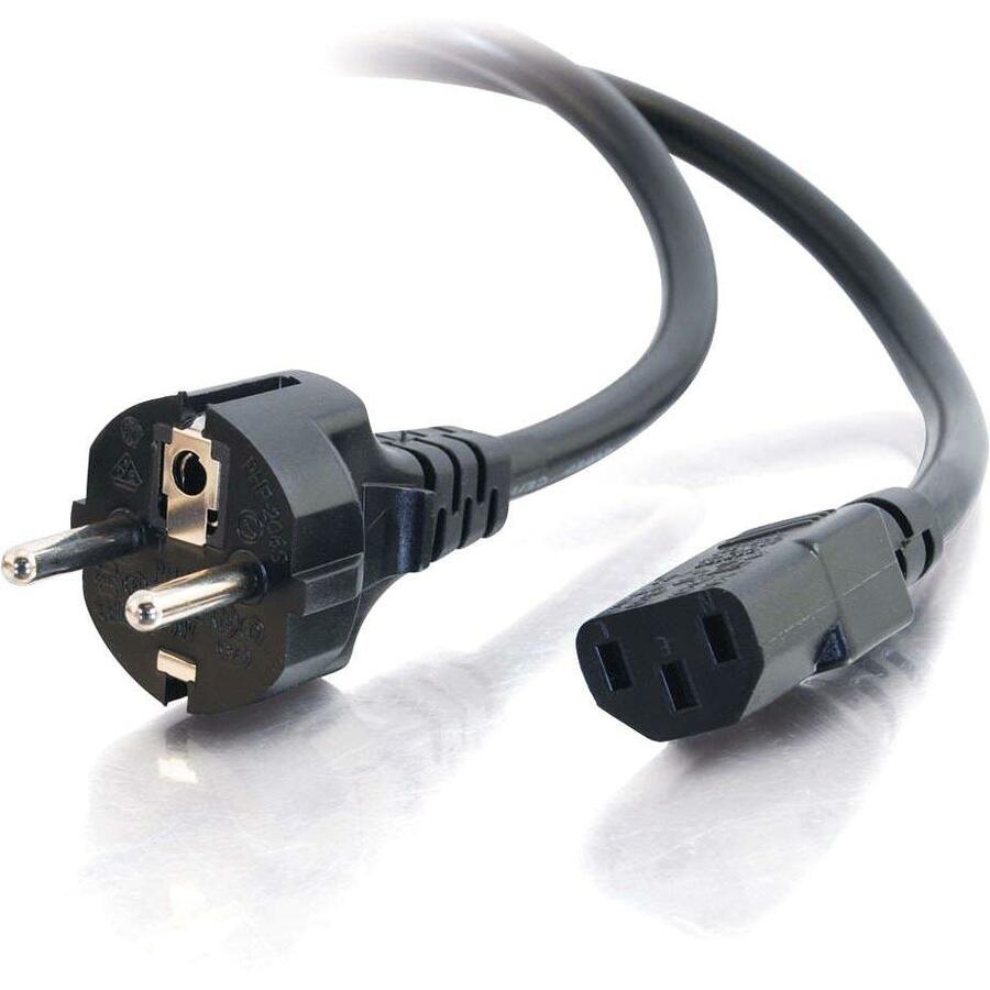 C2G 2.5m 14 AWG European Power Cord (CEE7/7 to IEC320C13) — 03138