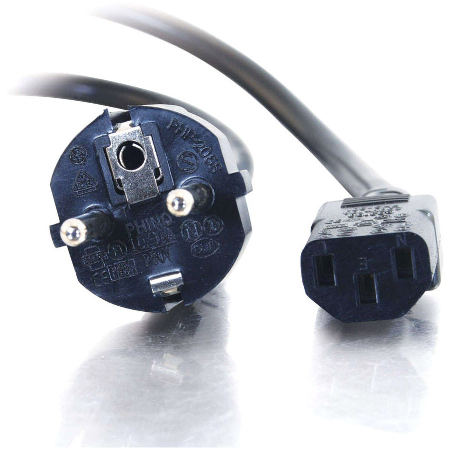 C2G 2.5m 14 AWG European Power Cord (CEE7/7 to IEC320C13) — 03138