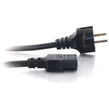 C2G 2.5m 14 AWG European Power Cord (CEE7/7 to IEC320C13) — 03138