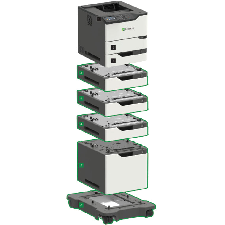 Lexmark MS820e MS826de Desktop Laser Printer - Monochrome — 50GT310