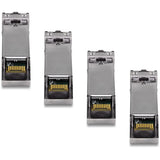 TRENDnet SFP Single-Mode LC Module 4-Pack; TEG-MGBS10/4; For Single Mode Fiber; Distances up to 10km(6.2 Miles); Gigabit SFP; Supports Up to 1.25Gbps; IEEE 802.3z Gigabit Ethernet; Lifetime Protection