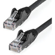 StarTech.com 3m(10ft) CAT6 Ethernet Cable, LSZH (Low Smoke Zero Halogen) 10 GbE Snagless 100W PoE UTP RJ45 Black Network Patch Cord, ETL — N6LPATCH10BK