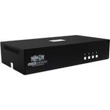 Tripp Lite by Eaton Secure KVM Switch, 4-Port, Dual Head, DisplayPort to DisplayPort, 4K, NIAP PP4.0, Audio, TAA — B002-DP2A4-N4