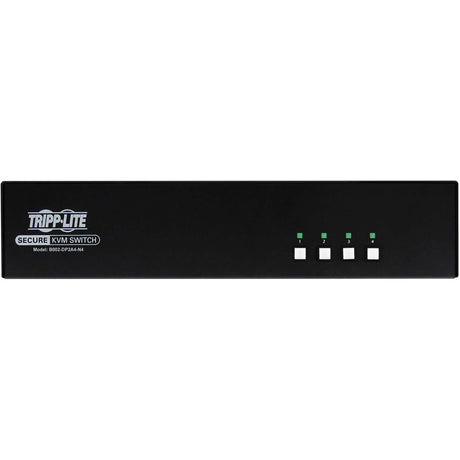 Tripp Lite by Eaton Secure KVM Switch, 4-Port, Dual Head, DisplayPort to DisplayPort, 4K, NIAP PP4.0, Audio, TAA — B002-DP2A4-N4