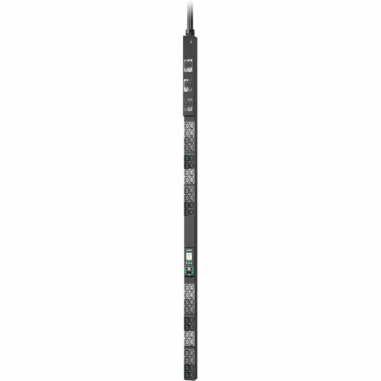 APC NetShelter Rack PDU Advanced, Metered, 3Phase, 22.1kW 400V 32A or 17.3kW 415V 30A, 48 Outlets, IEC309 — APDU10350ME