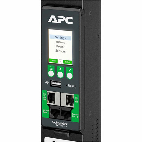APC NetShelter Rack PDU Advanced, Metered, 3Phase, 22.1kW 400V 32A or 17.3kW 415V 30A, 48 Outlets, IEC309 — APDU10350ME