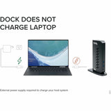 Plugable USB 3.0 and USB-C Dual 4K Display Docking Station with DisplayPort and HDMI for Windows and Mac — UD-6950Z