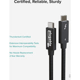 Plugable Thunderbolt 4 Cable [Thunderbolt Certified] — TBT4-40G2M