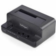StarTech.com M.2 NVMe to 2.5/3.5" SATA Drive Duplicator, Dual Bay Standalone Cloner/Dock, Bidirectional NVMe to SATA/SATA to NVMe, TAA — N2-M2-SSD-DUPLICATOR