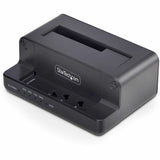 StarTech.com M.2 NVMe to 2.5/3.5" SATA Drive Duplicator, Dual Bay Standalone Cloner/Dock, Bidirectional NVMe to SATA/SATA to NVMe, TAA — N2-M2-SSD-DUPLICATOR