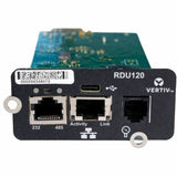Vertiv Liebert IntelliSlot RDU120 - Network Card, Remote Monitoring Adapter, RS-485, USB Port, UL2900-1 cybersecurity certified, 1Gb Ethernet (RDU120) — RDU120