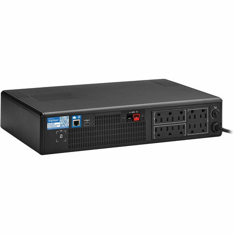 Eaton Tripp Lite Series 1440VA 1050W 120V Line-Interactive Cloud-Connected UPS with Remote Monitoring - 10 NEMA 5-15R Outlets (Surge and Battery Backup), Extended Run, LCD, 5-15P Plug, 2U Rack/Tower — SMART1500LCDXNC
