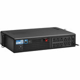 Eaton Tripp Lite Series 1440VA 1050W 120V Line-Interactive Cloud-Connected UPS with Remote Monitoring - 10 NEMA 5-15R Outlets (Surge and Battery Backup), Extended Run, LCD, 5-15P Plug, 2U Rack/Tower — SMART1500LCDXNC