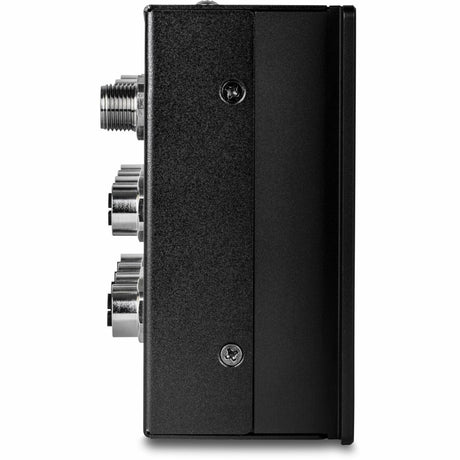 TRENDnet 10-Port Industrial EN 50155 M12 Gigabit PoE+ Railway Switch, TI-XPG102, IP40 Rated for Harsh Environments, NDAA + TAA Compliant, Black
