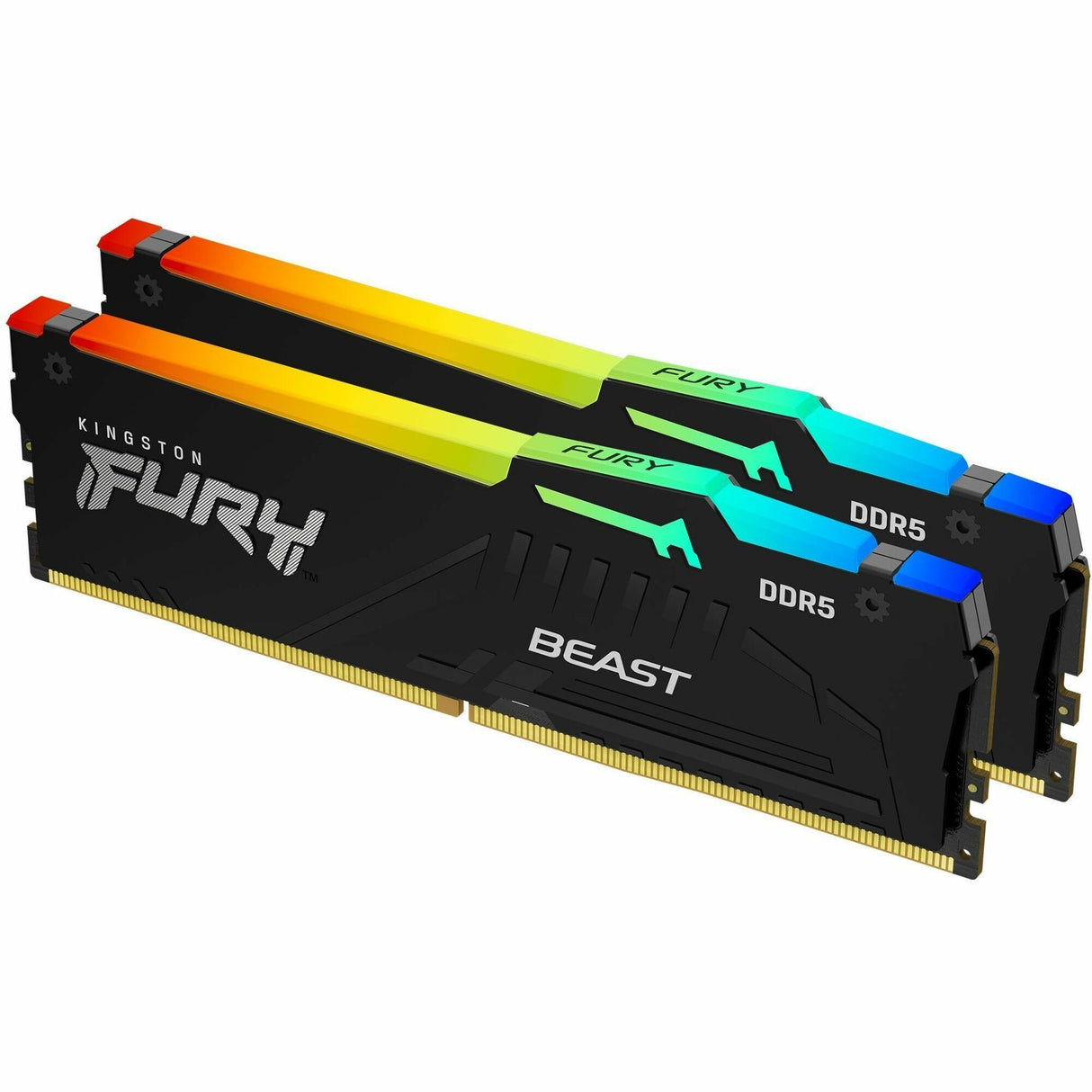 Kingston FURY Beast 32GB (2 x 16GB) DDR5 SDRAM Memory Kit — KF564C32BBEAK2-32