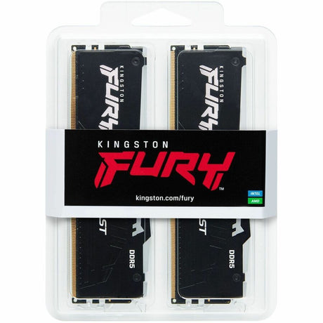 Kingston FURY Beast 32GB (2 x 16GB) DDR5 SDRAM Memory Kit — KF564C32BBEAK2-32
