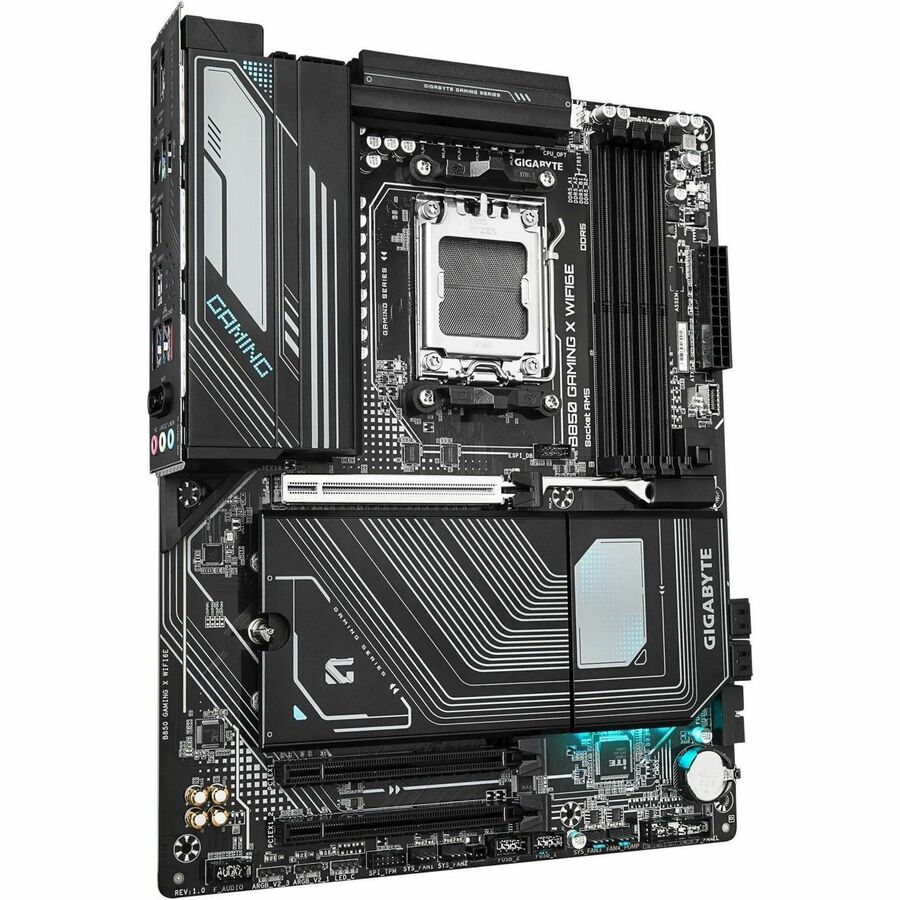 Gigabyte B850 GAMING X WIFI6E Gaming Desktop Motherboard - AMD Chipset - Socket AM5 - ATX — B850-GAMING-X-WIFI6E