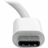 Eaton Tripp Lite Series USB-C Multiport Adapter (M/3xF) - 4K 60 Hz HDMI, DVI, VGA, HDCP, White — U444-06N-HDV4K6
