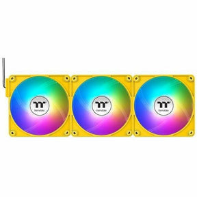 Thermaltake CT140 EX ARGB Sync PC Cooling Fan Bumblebee (3-Fan Pack) — CL-F217-PL14BB-A
