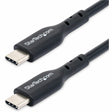 StarTech.com 15ft (4.5m) USB-C Charging Cable, Charge & Sync, 60W (3A) PD, USB 2.0 Laptop Charger Cable, TPE Jacket - USB C Charging Cord — USB2CC15FBKE