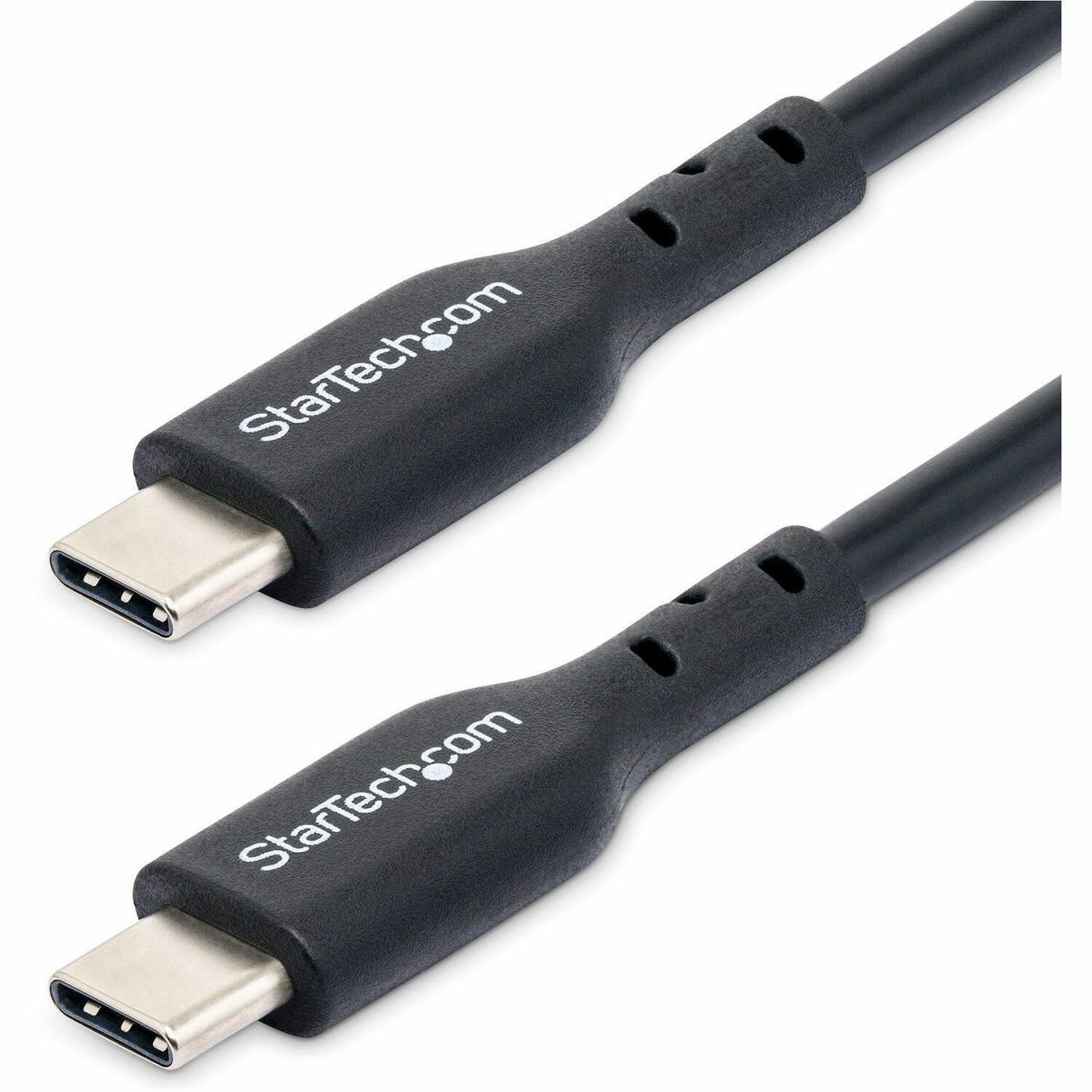 StarTech.com 15ft (4.5m) USB-C Charging Cable, Charge & Sync, 60W (3A) PD, USB 2.0 Laptop Charger Cable, TPE Jacket - USB C Charging Cord — USB2CC15FBKE