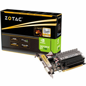 Zotac NVIDIA GeForce GT 730 Graphic Card - 4 GB DDR3 SDRAM — ZT-71115-20L