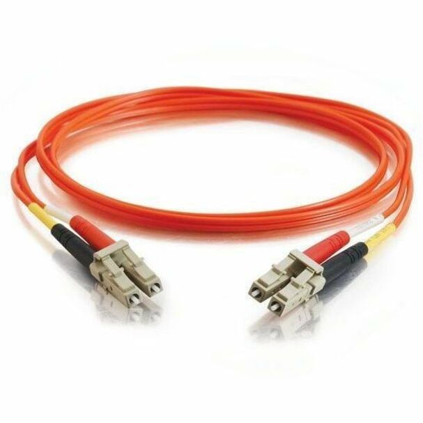 C2G 2m LC-LC 62.5/125 Duplex Multimode OM1 Fiber Cable - Orange - 6ft — 33173